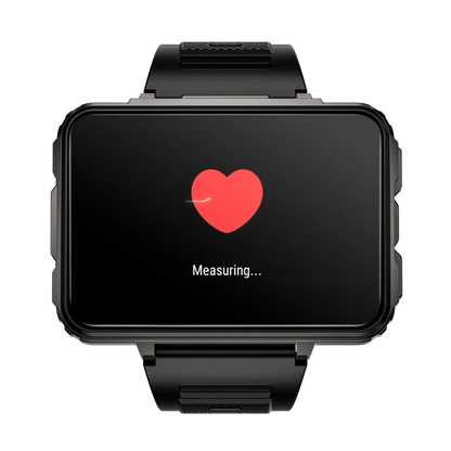 LOKMAT APPLLP 5 MAX  Android Watch Phone Square Big Screen Wifi 4G Calls Smartwatches Dual Camera with Flashlight Gaming Watch