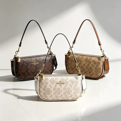High-End Women's Underarm Shoulder Bag Classic Vintage Ladies Crossbody Handbag Elegant Designer Leather Messenger Bag For Women
