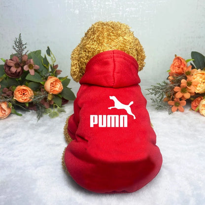 Dog clothes Pet clothes Popular fashion Hoodie Large, medium and small pet clothes Casual warm dog clothes
