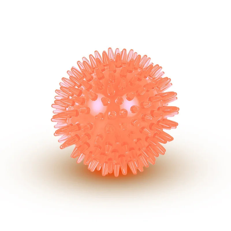 Pet Tooth Cleaning Sounding Chew Ball - Thornless Chewing Toy for Puppy Training Teeth Accessories for Cats And Dogs