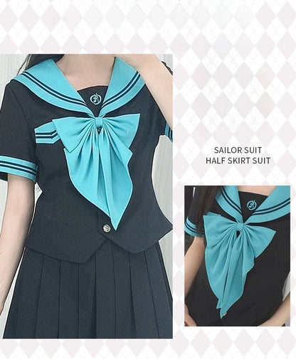 Hatsune Miku's Cute and Sweet JK Sailor Uniform Hatsune Miku Schoolgirl Uniform Set Ogura Yuzu Japanese-style School Uniform