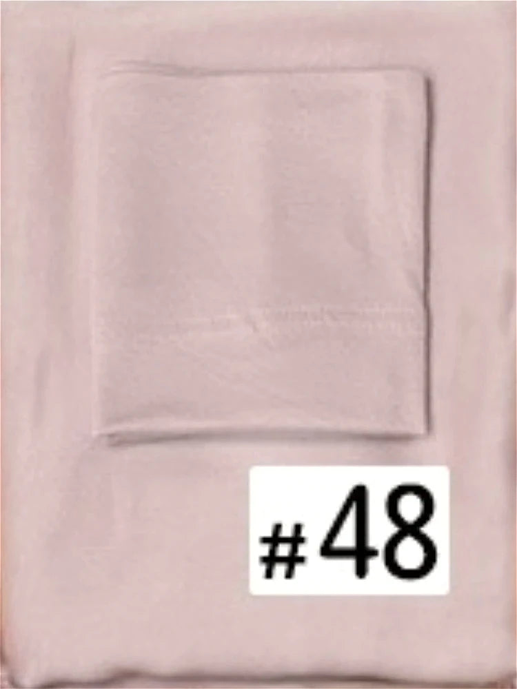 84colors Modal Hijab with Modal Undercap Set Basic Stretchy Pullover Headscarf Thin Breathable Sunscreen Head Wrap Hijabs Scarf
