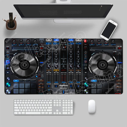 Mouse Pad Music Radio Dj Panel Gamer printon demand Custom Computer MousePad Natural Rubber Office Soft PC Accessory Desktop Pad