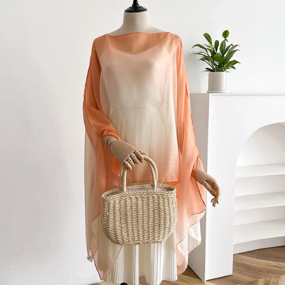 Spring and Summer Women Plain Colour Travel Ethnic Style Shawl Cotton Linen Feel Thin Type Sunscreen Beach Towel Split shawl