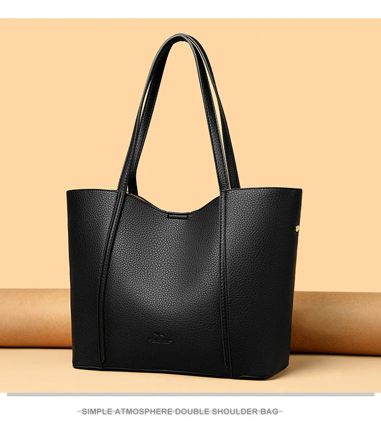Luxury Designer Women Bags High Quality Leather Shoulder Crossbody Messenger Tote Bag Branded Large Handbag Purses for Female