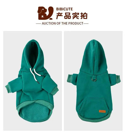 Dog hooded sweatshirt for small and medium-sized dogs, new for autumn and winter