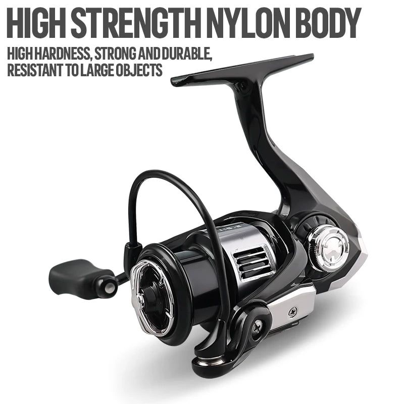 TAIYU High Quality Lightweight Spinning Fishing Reel 13+1 Bearing 5.2:1 Speed Ratio Universal Spinning Reel For All Water Areas
