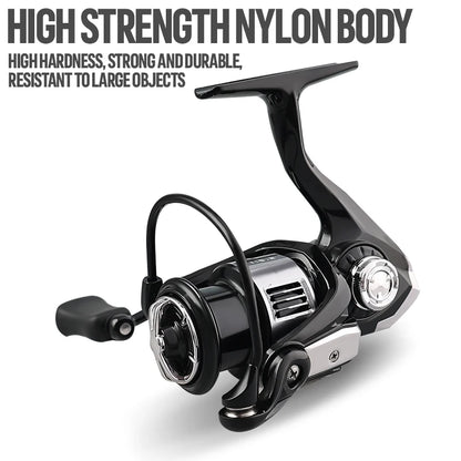 TAIYU High Quality Lightweight Spinning Fishing Reel 13+1 Bearing 5.2:1 Speed Ratio Universal Spinning Reel For All Water Areas