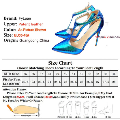 Purple Sandals With Heels For Woman Luxury Party Elegant Dress Shoes Summer Pointy Toe Sexy Sandals Lady 8CM 10CM 12CM Stilettos