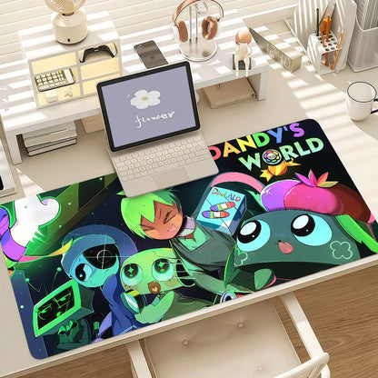 Game D-Dandys W-world Gourdy Mouse Pad Anti Slip Rubber Edge Locked Thickened Laptop Gaming Desk Mat