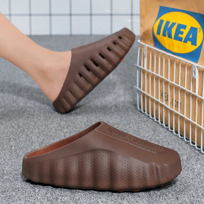 Unisex New Slippers EVA High Quality Comfortable Bathroom Indoor Non Slip Women Sandals Bedroom House Orginal Casual Design