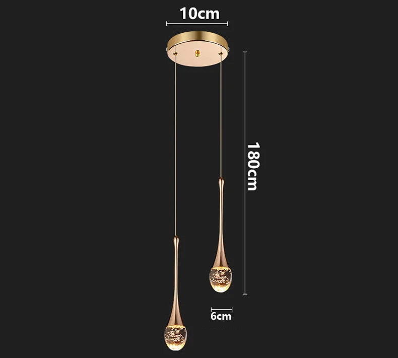 1 PC Modern home decor led lights Bedroom lamp bedside pendant light lamps led Chandeliers hanging light indoor lighting