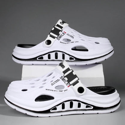 Summer Men's Beach Clogs Outdoor Sandals Comfortable Slippers EVA Slides For Men Casual Garden Shoes Male Women Beach Slippers