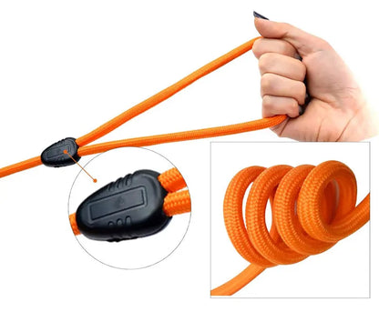 5M/10M/15M Long Rope Training Dog Leash- Heavy Duty Nylon Recall Agility Training Dogs Lead Leash For Medium Large Dog Leash