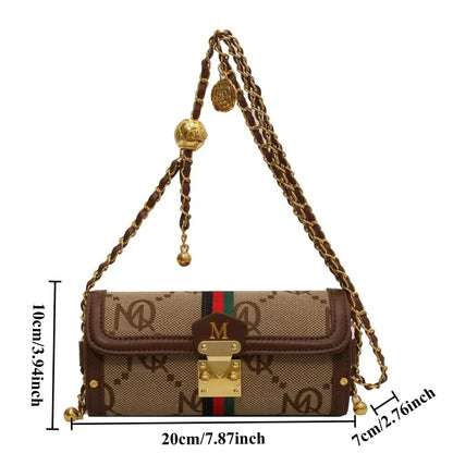 Light luxury brand-name high-end designer bag female 2025 new spring and summer niche shoulder bag messenger bag cylinder bag