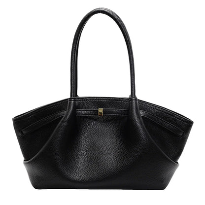 2026 New Lychee Pattern Underarm Shoulder Bags For Women Soft PU Leather Large Capacity Mini Tote Bag Luxury Designer Handbags