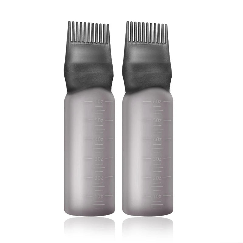 2/3pcs Hair Growth Essential Oil Applicator Bottle & 1ml Scalp Massage Comb Set - Anti-Loss, Scalp Care Tools for All Hair Types