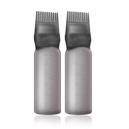 2/3pcs Hair Growth Essential Oil Applicator Bottle & 1ml Scalp Massage Comb Set - Anti-Loss, Scalp Care Tools for All Hair Types