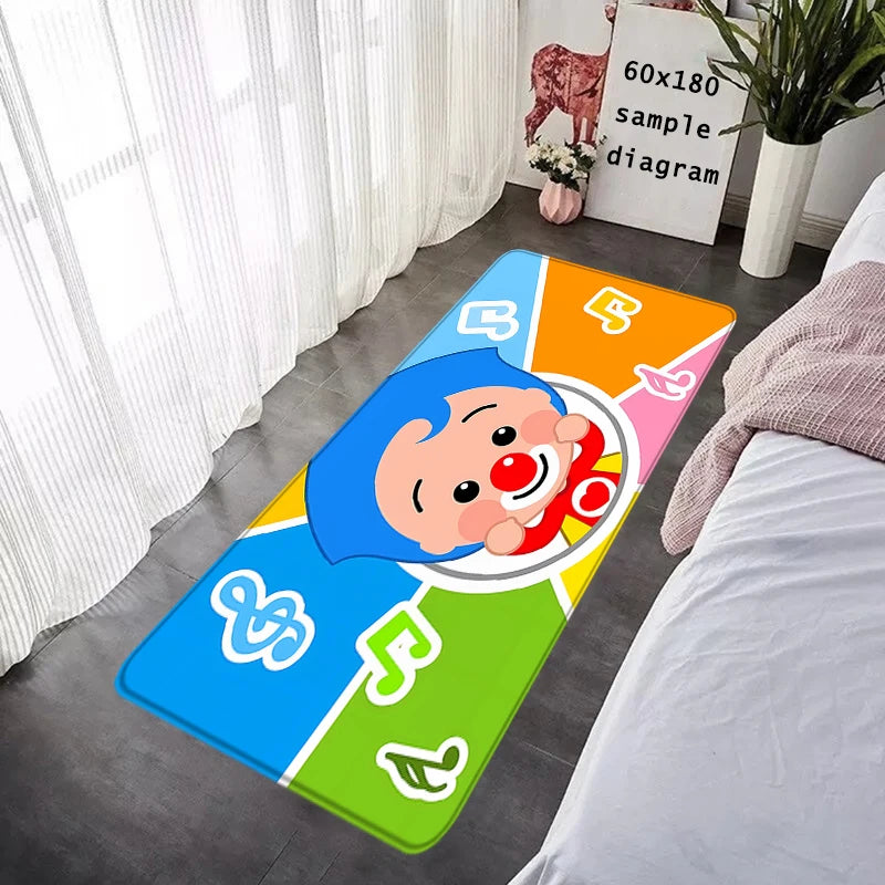 Cartoon Foot Rug Welcome Floor Mat for Entryway Plim Plim Bathroom Hallway Carpet Kitchen Water Adsorbed Rugs Fluffy Home Decor