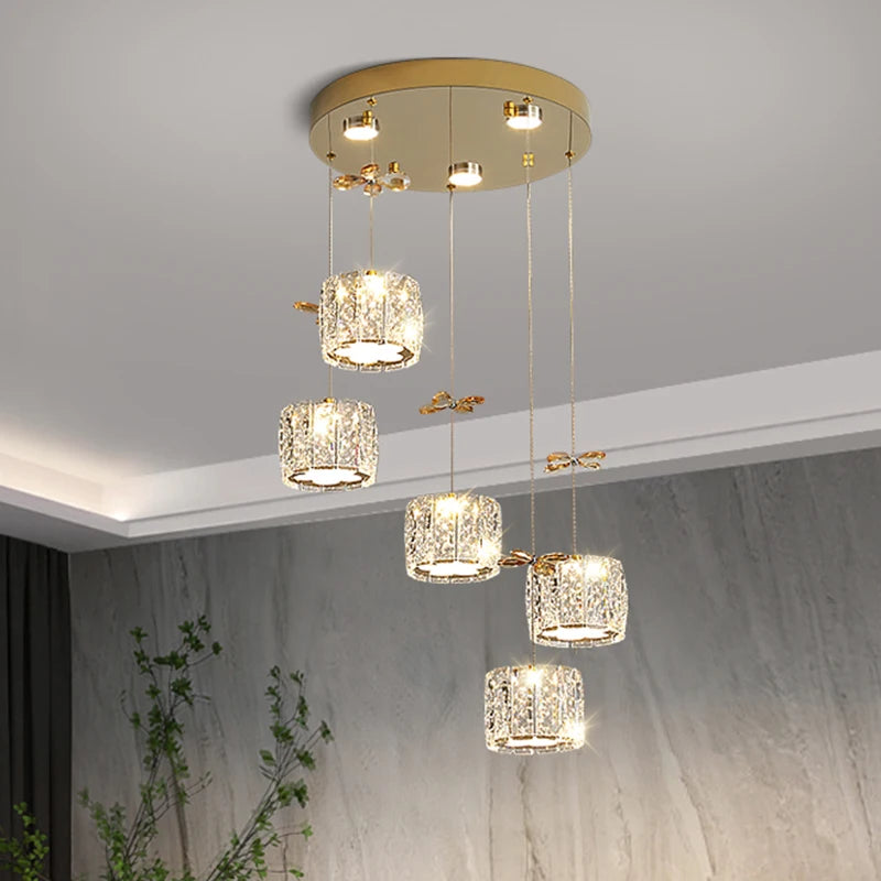 Modern Home Decor LED Lights Pendant Light Lamps for Living Room LED Chandeliers for Dining Room Hanging Light Indoor Lighting