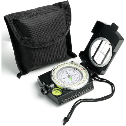 Metal Tactical Survival Military Compass Professional High Precision Sighting Navigation Luminescent for Outdoor Hiking Geology