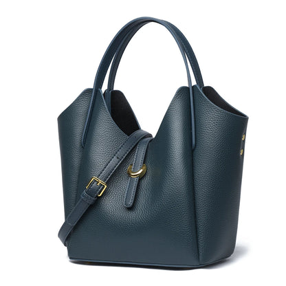 100% Genuine Cow Leather Handbag Women Fashion Elegant Crossbody Bags for Ladies Small Hand Bag Cowhide Shoulder Bags Designer