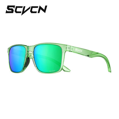 Scvcn Polarized Fishing Glasses UV400 Protect Eyes from Sunlight Anti-glare Lenses Professional Outdoor Driving Sunglasses