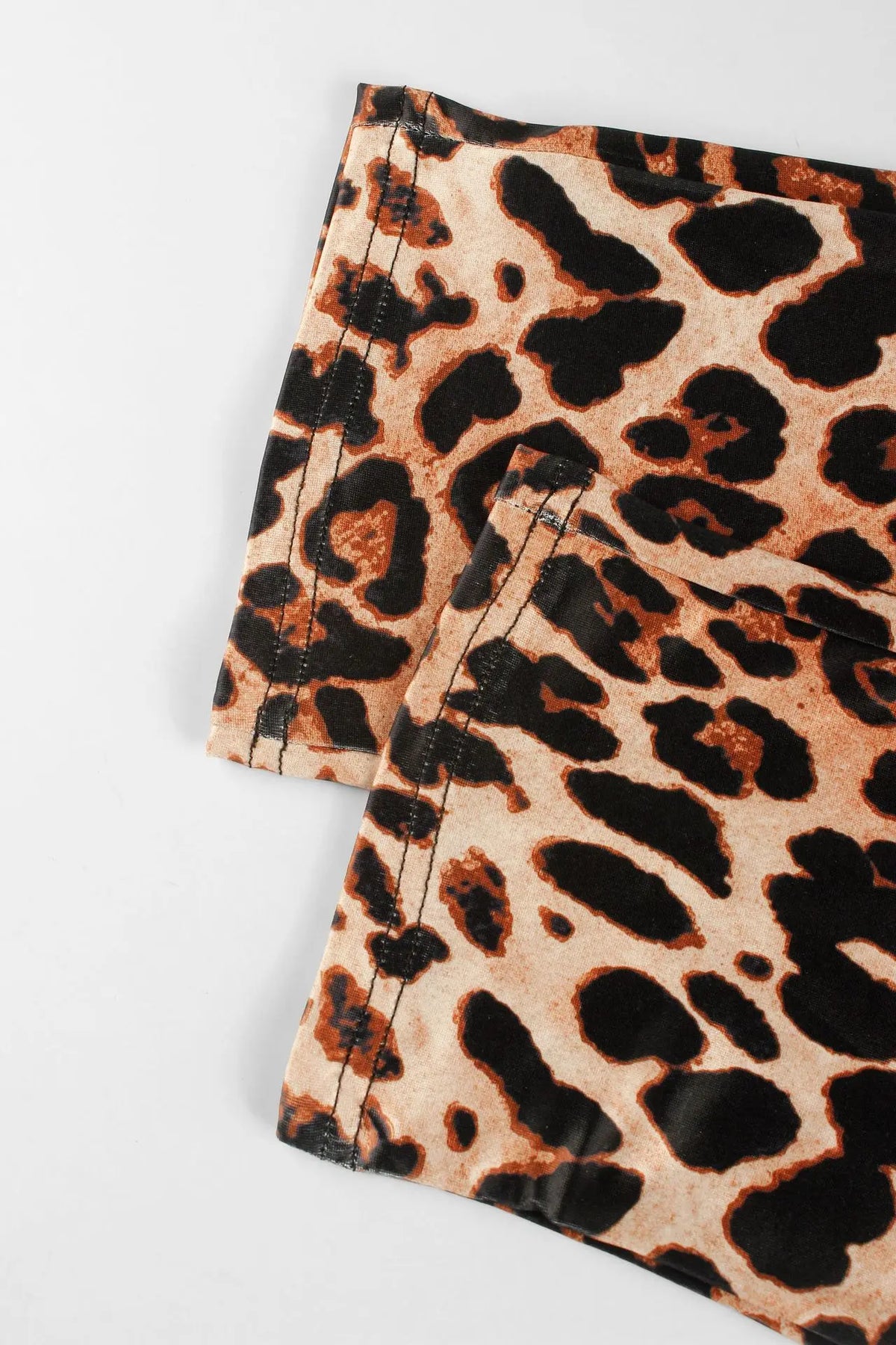 FAGADOER Sexy Leopard Print Bodycon Jumpsuits Women Sleeveless Backless Short Sleeve  Rompers Female Club Party Overalls 2025