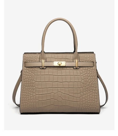 New Arrived ZOOLER Woman Genuine Leather Bag Real Skin Female Shoulder Bags for Business Ladies Top Handle Handbags Purse#wg383