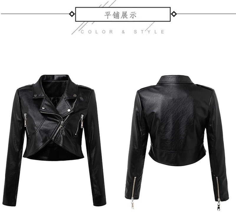 3xl women and men rivet beading pu leather jacket hit color streetstyle Graffiti outerwear letters printed leather jackets