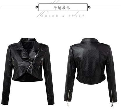 3xl women and men rivet beading pu leather jacket hit color streetstyle Graffiti outerwear letters printed leather jackets