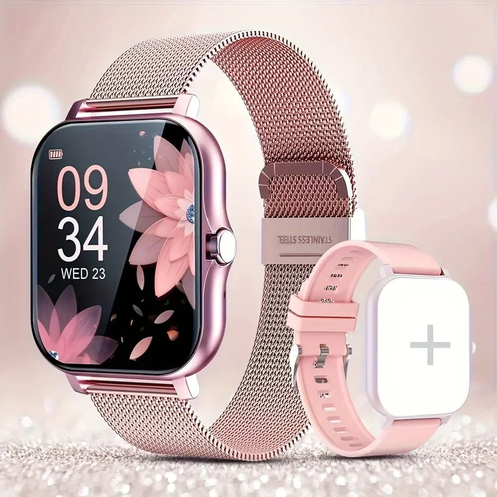 Smartwatch, phone answering/calling, multi-sport mode, message reminder view, suitable for men/women