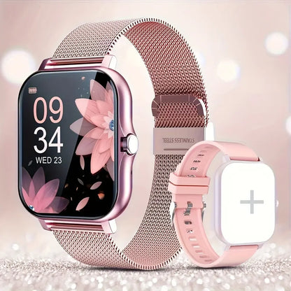 Smartwatch, phone answering/calling, multi-sport mode, message reminder view, suitable for men/women