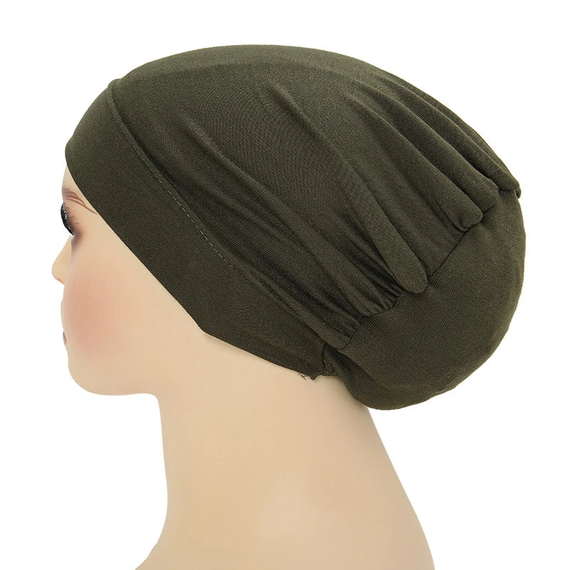 2026 New Women's Hijabs Islamic Undercap Muslim Abaya Hijabs Soft Strech Jersey Turbans Turban Instant Head Wrap Women Cap
