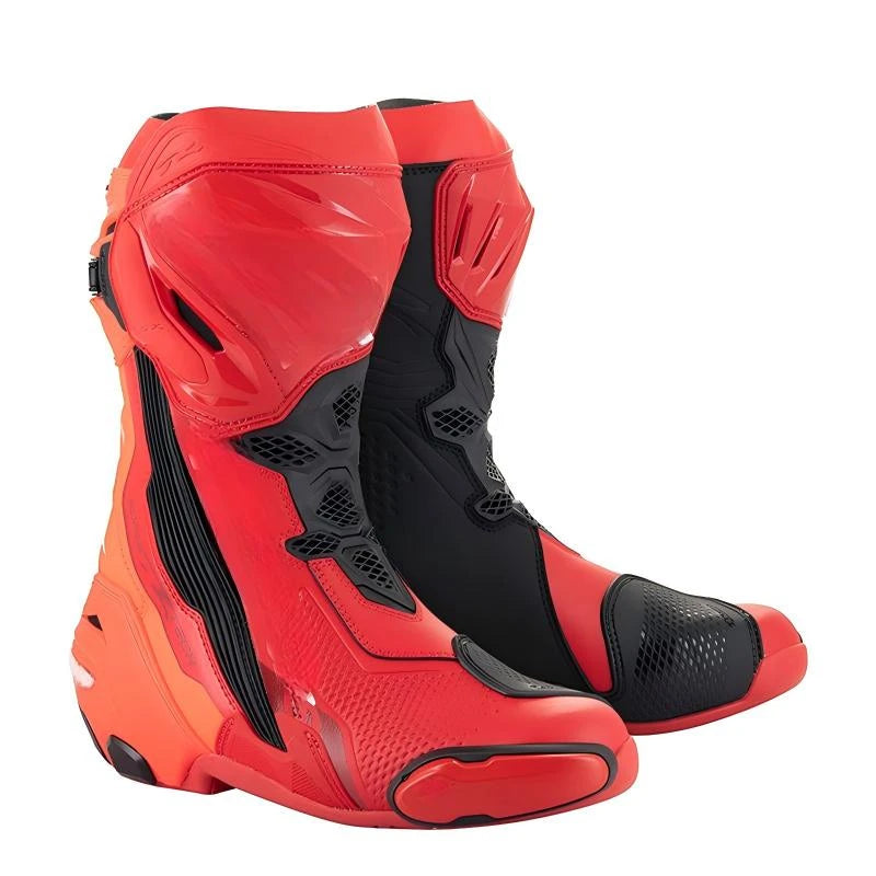 Professional Racing Boots Motorcycle Riding Boots Motorcycle Boots Anti Fall Motorcycle Boots Racing Boots Supertech R