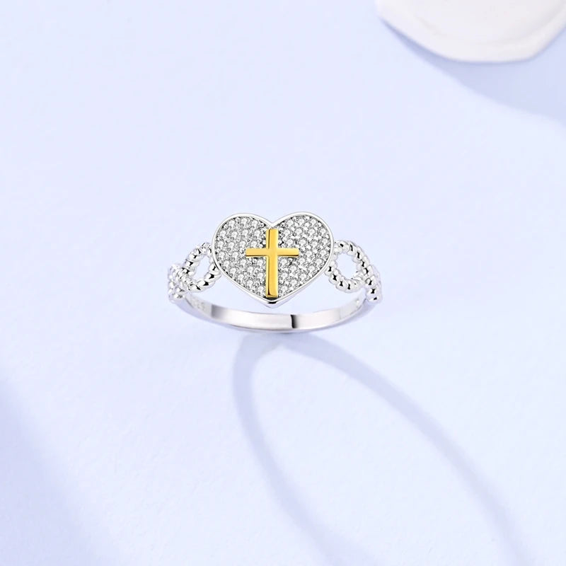 Original 925 Sterling Silver Ring Sun Star Moon Love Bowknot Sunflower Ring For Women Wedding Anniversary Ring Jewelry Gift
