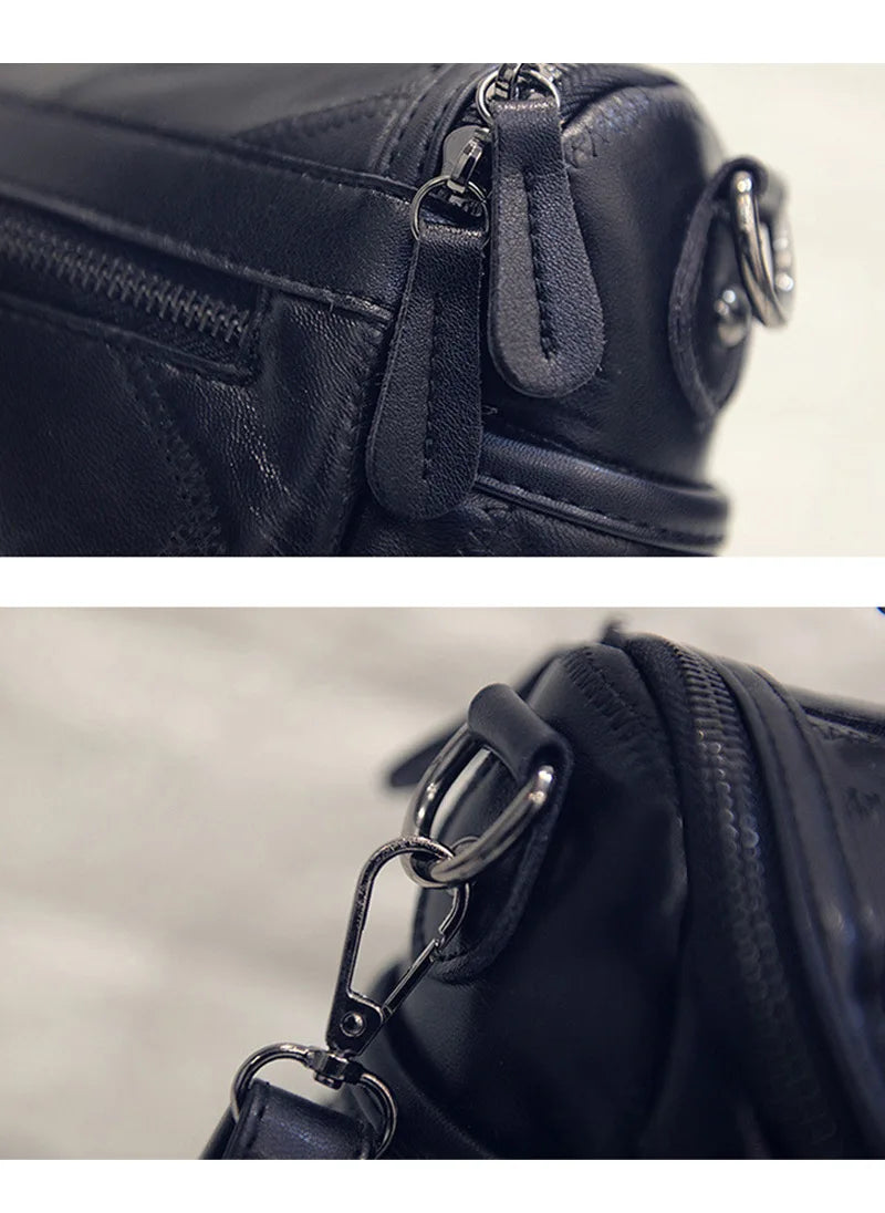 Luxury Women Genuine Leather Bag Sheepskin Messenger Bags Handbags Famous Brands Designer Female Handbag Shoulder Bag Sac