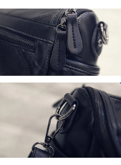 Luxury Women Genuine Leather Bag Sheepskin Messenger Bags Handbags Famous Brands Designer Female Handbag Shoulder Bag Sac