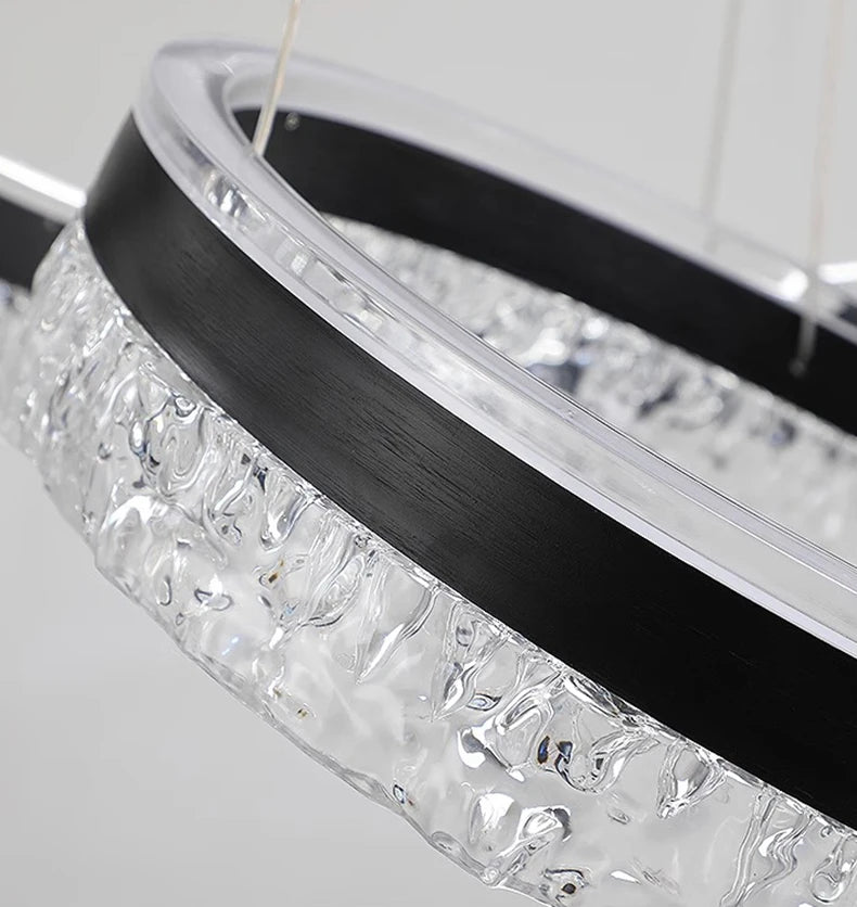 Modern Home Decor Ring LED Lights Pendant Light Lamps for Living Room Chandeliers for Dining Room Hanging Light Indoor Lighting