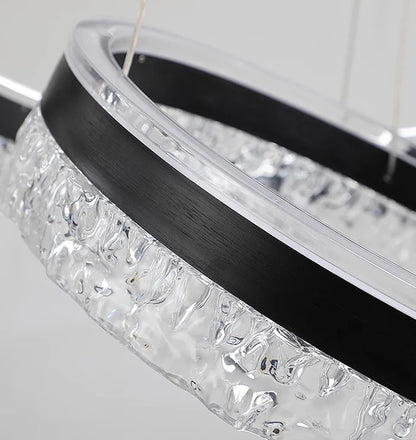 Modern Home Decor Ring LED Lights Pendant Light Lamps for Living Room Chandeliers for Dining Room Hanging Light Indoor Lighting