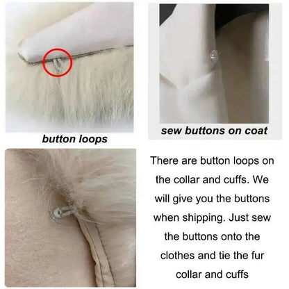 Winter Real Fox Fur Collar Cuffs Set Neck Warmer Fur Scarves Shawls Natural Fox Fur Collar Scarf Women Men Coat Warm Accessories