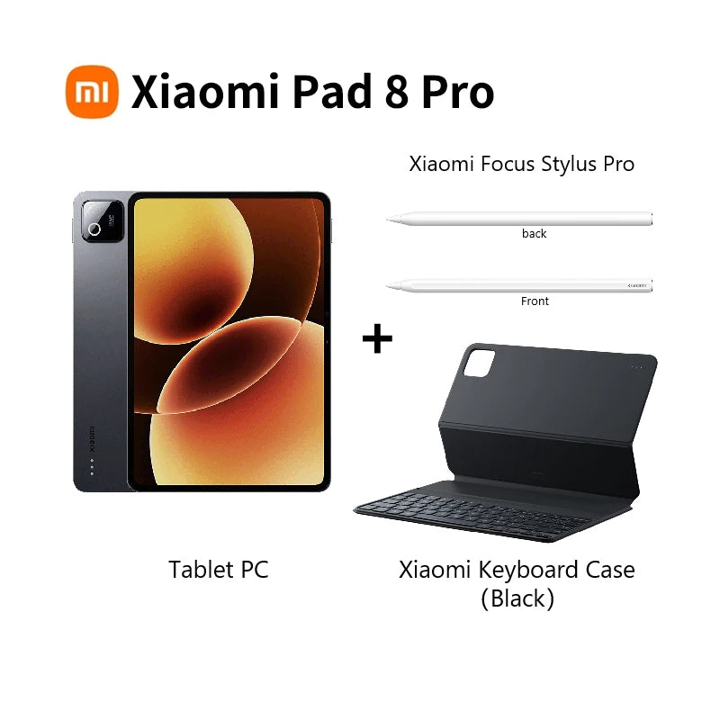 Xiaomi Pad 8 Pro 2025 11.2-inch 3.2K display Snapdragon 8 Ultra Edition  Xiaomi HyperOS 3 144Hz  9200mAh battery Tablet