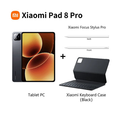 Xiaomi Pad 8 Pro 2025 11.2-inch 3.2K display Snapdragon 8 Ultra Edition  Xiaomi HyperOS 3 144Hz  9200mAh battery Tablet