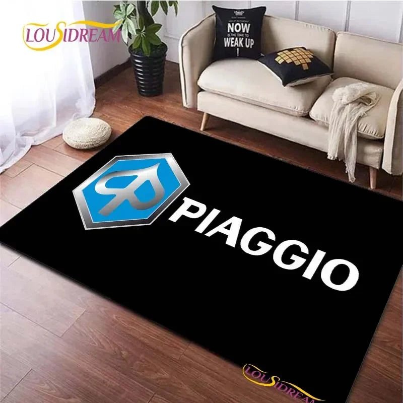 Modern Fashion Piaggios Moto Carpet for Living Room Bedroom Sofa Area Rug decor Kitchen un-slip floor Mat Alfombra birthday gift