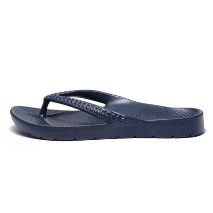 Asgard Summer Flip Flops Comfort Non-slip Flat Rubber Sandals With Stretchable Strap Unisex Cozy Casual  Beach Vacation Slippers