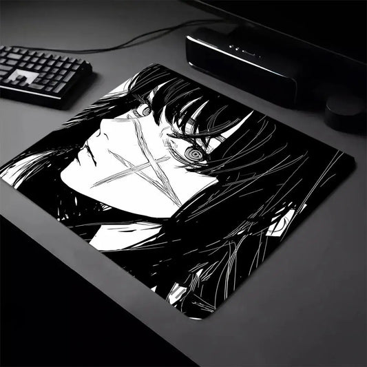 Anime Girls Mouse Pad 40X45 Large Square Computer Office Game Table Mats Rubber Anti-slip Mousepads 22x18 Small Decor Desk Pads