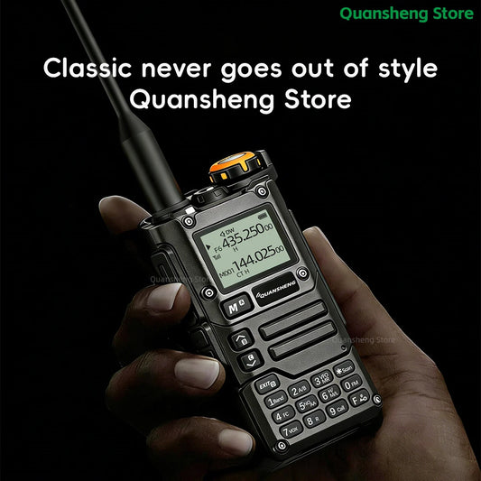 Quansheng UV K5 8 V3 Walkie Talkie Two Way Radio 2MB Memory Long Range AM FM Ham Camping Communication K6 Wireless Set Station