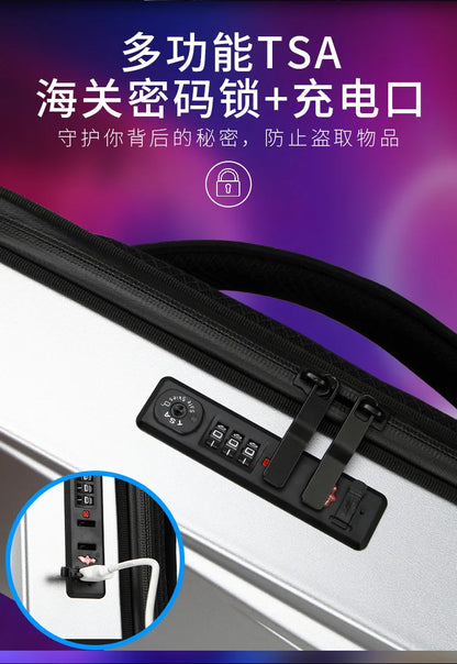 Gaming Laptop Backpack Anti-theft Waterproof Backpack USB Men's PC Hard Shell Business Travel Backpack Stereotype Game Bag 17.3