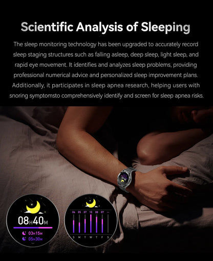 2026 New TWS 2-in-1 Smart Watch Earphones 1.43 "AMOLED Screen with Heart Rate Sleep Monitoring Music Player NFC IP67 Smartwatch