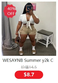 WESAYNB Wholesale Clothing Jumpsuit Women 2022 One-pieces Romper Womens Jumpsuit Summer White Pink Black Bodycon Romper Playsuit